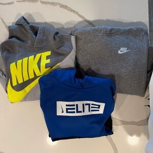 (3) Nike Hoodies Bundle